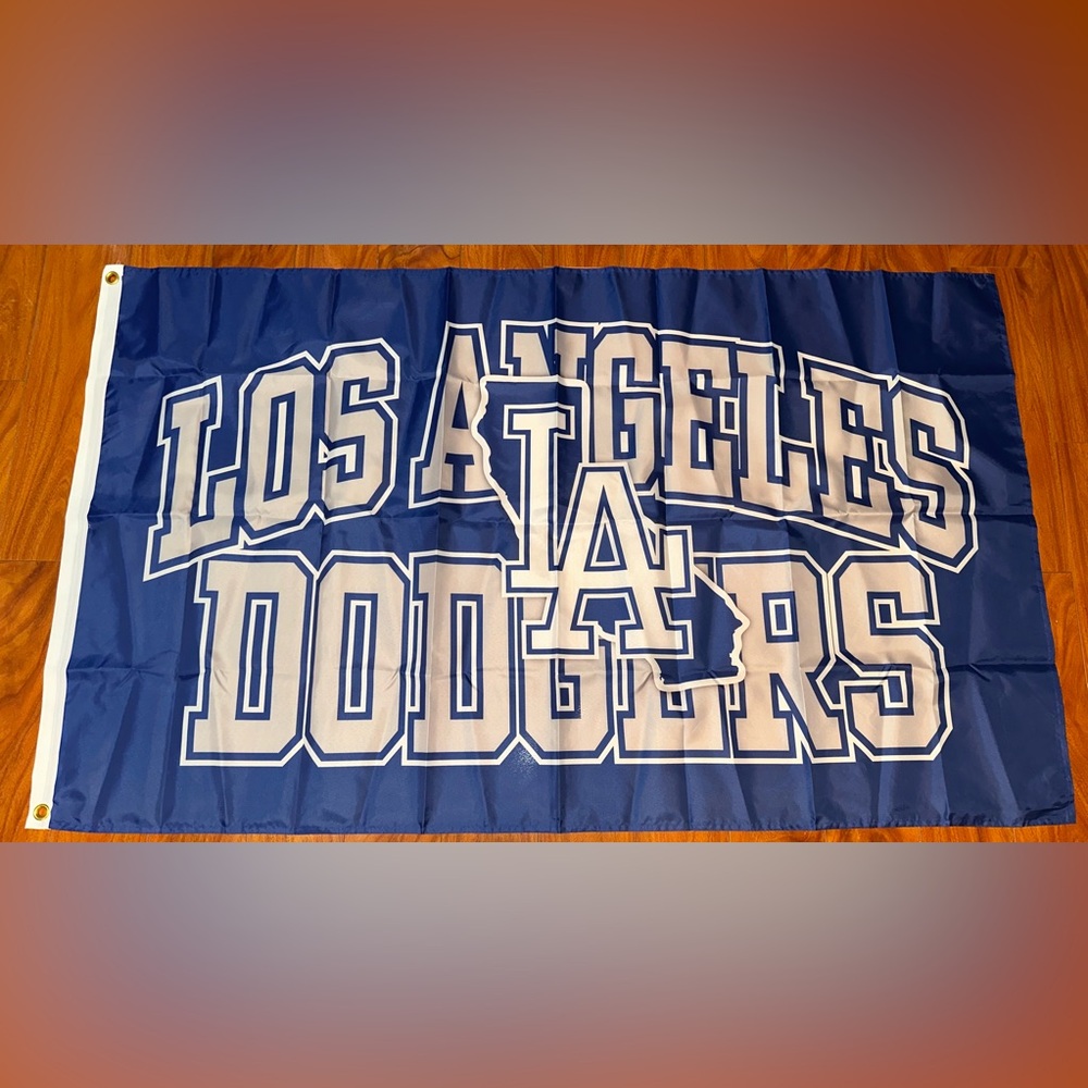Los Angeles Dodgers 2024 World Series Champions 3x5 Flag Banner Fan Gift